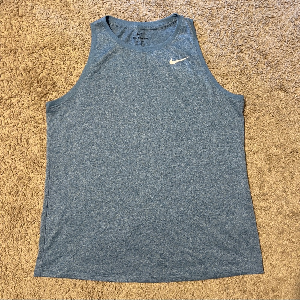 Nike Blue Athletic Tank Top